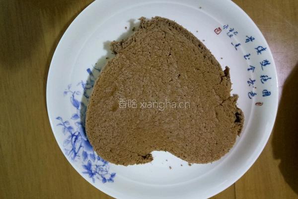 电饭煲可可心形蛋糕的做法图解4