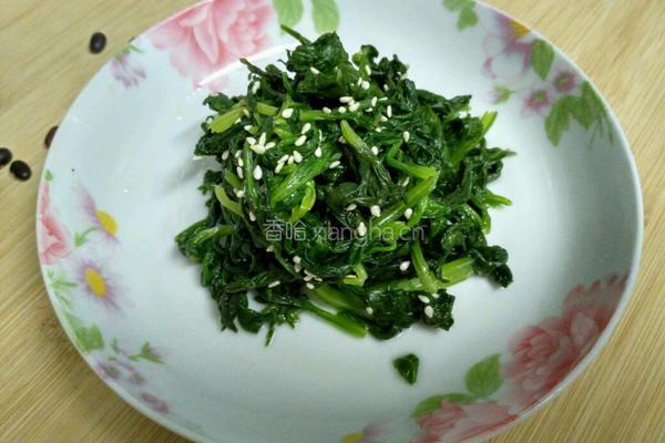 炝拌芹菜叶的做法图解6