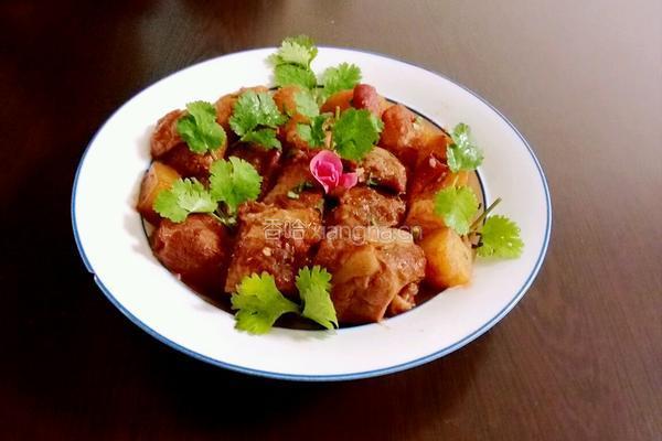腐乳排骨烧土豆的做法图解10