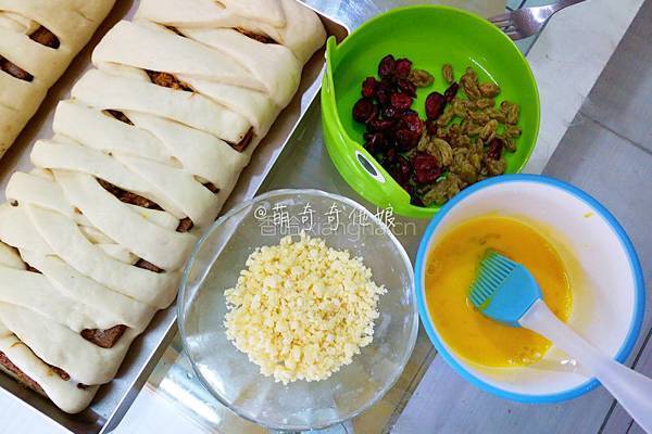 蛋糕夹心面包的做法图解15