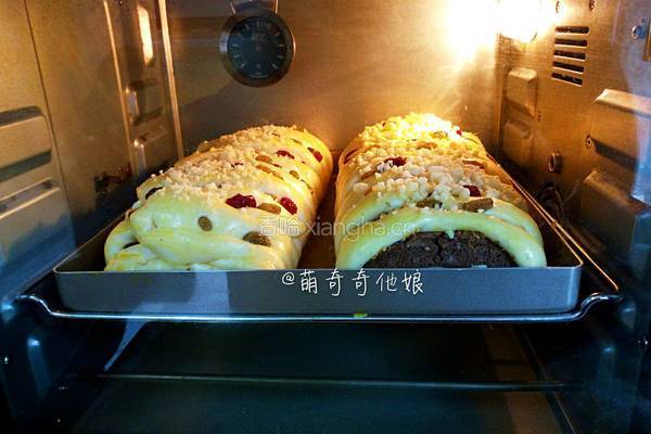 蛋糕夹心面包的做法图解17