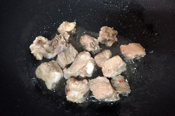 红烧排骨的做法图解4
