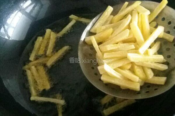 炸薯条的做法图解10