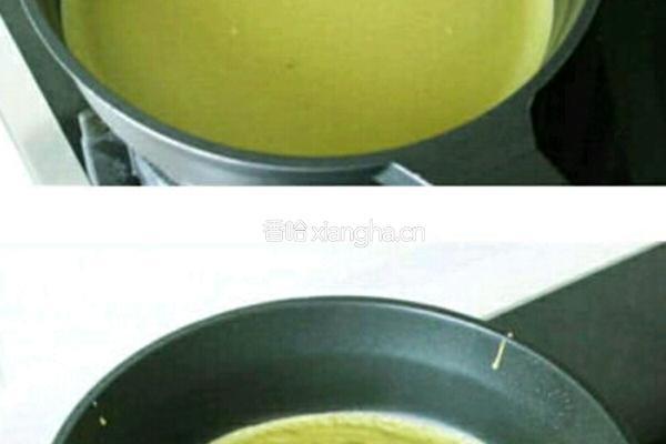 抹茶千层的做法图解5