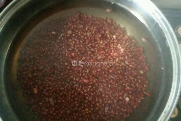 自制小红豆泥（馅）的做法图解1