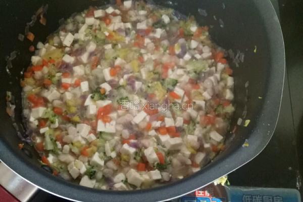 宝宝辅食什锦豆腐的做法图解5