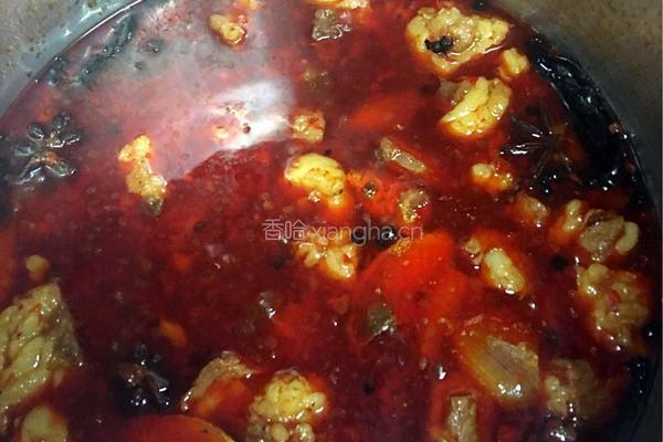 土豆烧牛腩的做法图解9
