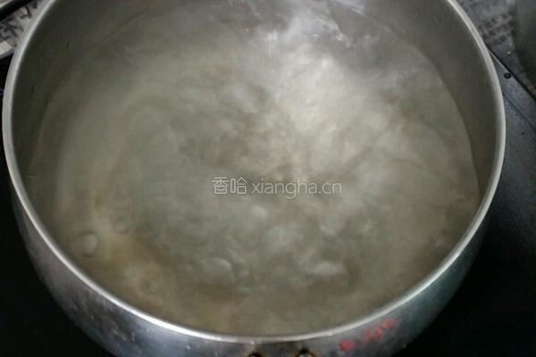 苦槐菜汆肉片的做法图解3