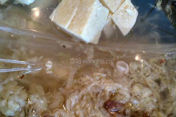 酸菜粉条炖冻豆腐的做法图解9