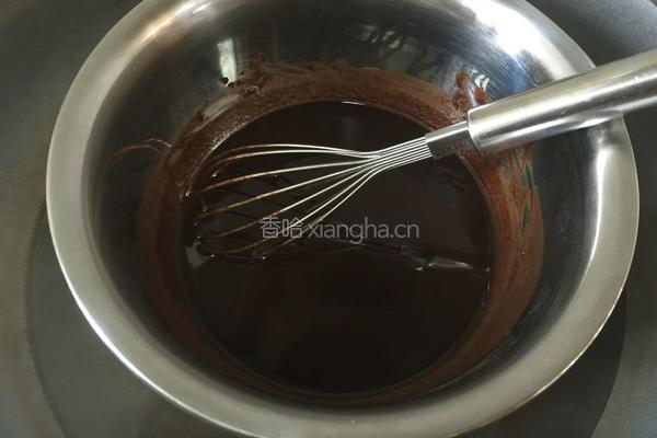 核桃巧克力布朗尼的做法图解3