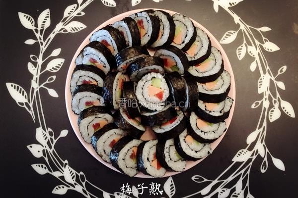 紫菜包饭的做法图解7