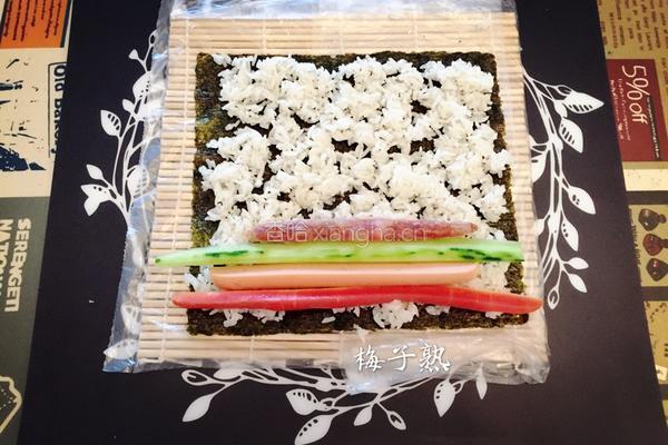 紫菜包饭的做法图解3