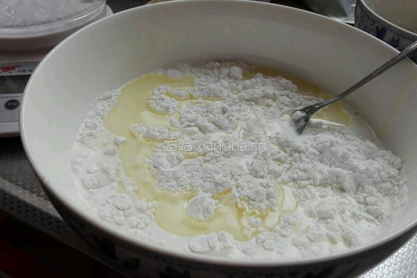 油栗绿豆沙冰皮月饼的做法图解12