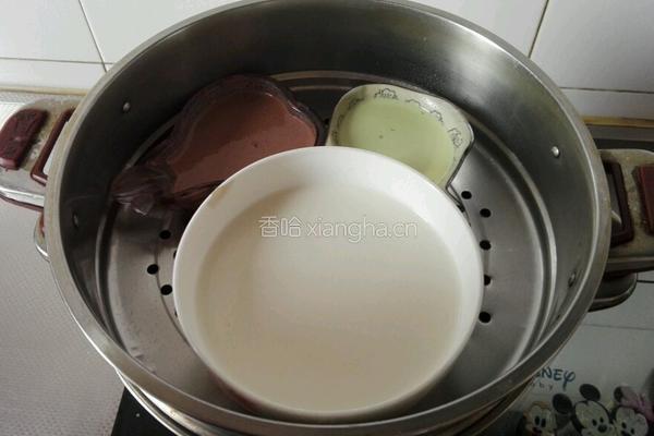 油栗绿豆沙冰皮月饼的做法图解14