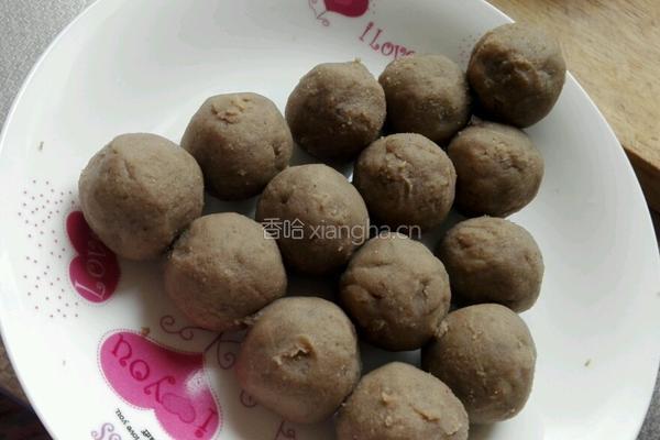 油栗绿豆沙冰皮月饼的做法图解18