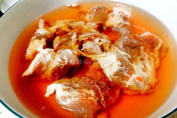 红烧排骨（红腐乳）的做法图解1
