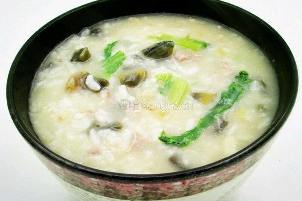 皮蛋瘦肉粥的做法图解9