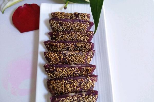 紫薯奶酪饼的做法图解14