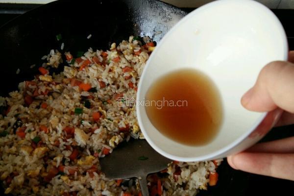 特色炒饭的做法图解4