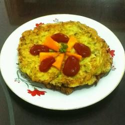 西葫芦香菇饼的做法[图]