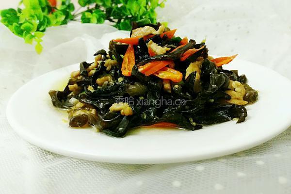 木耳炒肉的做法图解10