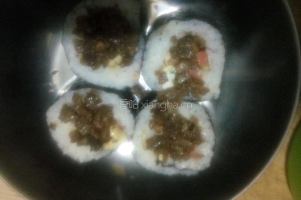 特制紫菜包饭的做法图解12