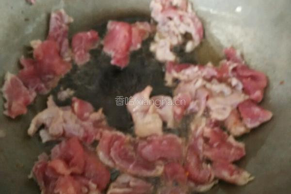 青椒肉片的做法图解3