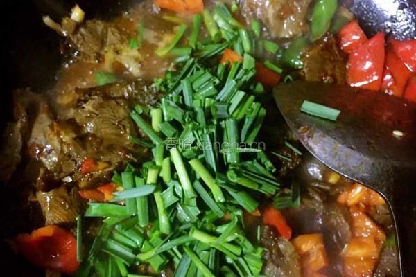 爆炒牛肉脯的做法图解5