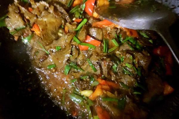 爆炒牛肉脯的做法图解6