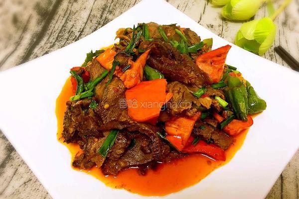 爆炒牛肉脯的做法图解7
