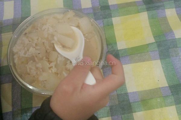 鱼汤萝卜丁泡饭的做法图解12