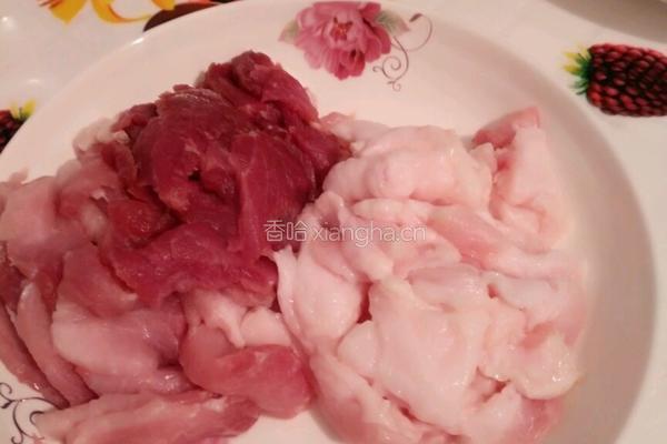 豆豉炒猪肉的做法图解2
