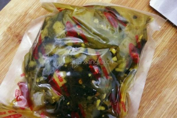 麻辣酸菜小馄饨的做法图解3