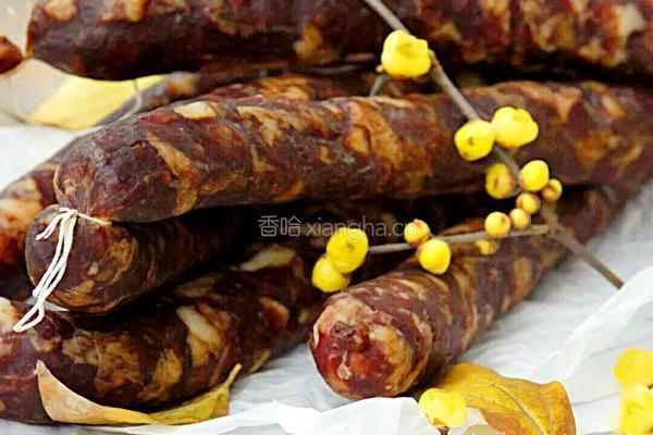 自制美味腊肠广式香肠的做法图解21