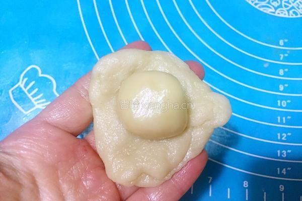绿豆金沙饼的做法图解7