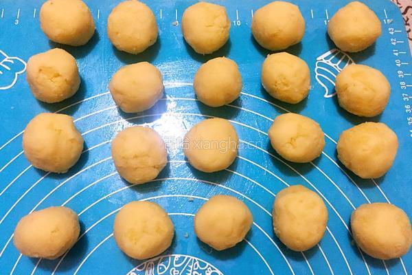 绿豆金沙饼的做法图解16