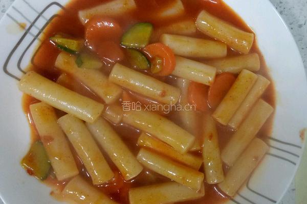 辣炒年糕的做法图解7