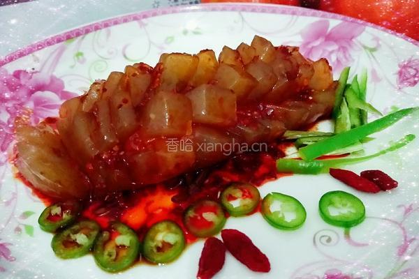 红油魔芋的做法图解1
