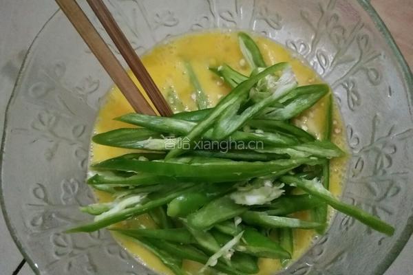青椒番茄炒蛋的做法图解6