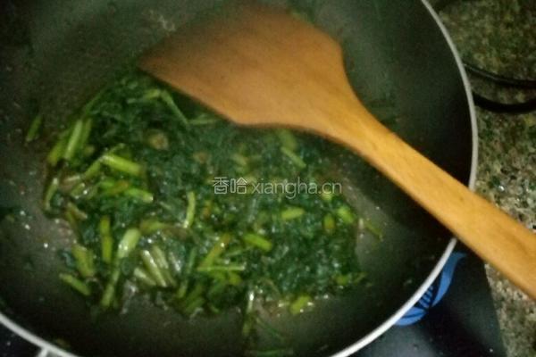 酱茼蒿的做法图解8