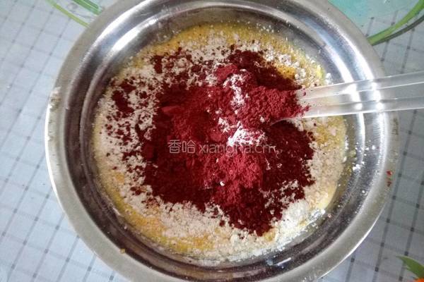 红丝绒8寸戚风蛋糕的做法图解9