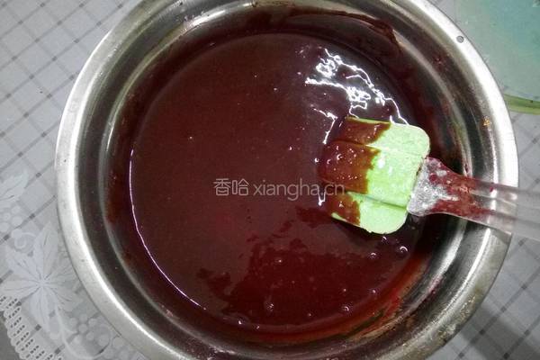 红丝绒8寸戚风蛋糕的做法图解10
