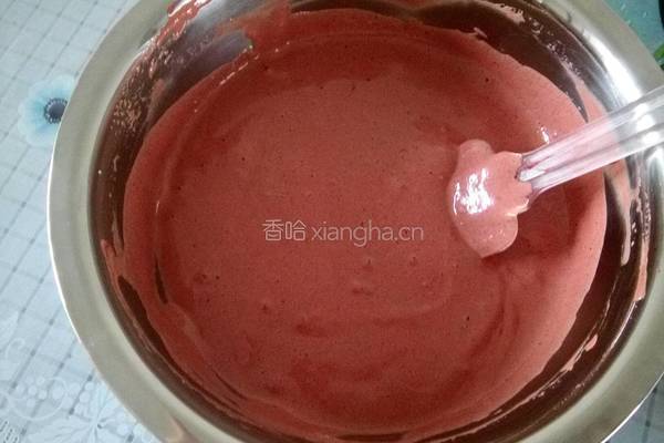 红丝绒8寸戚风蛋糕的做法图解18