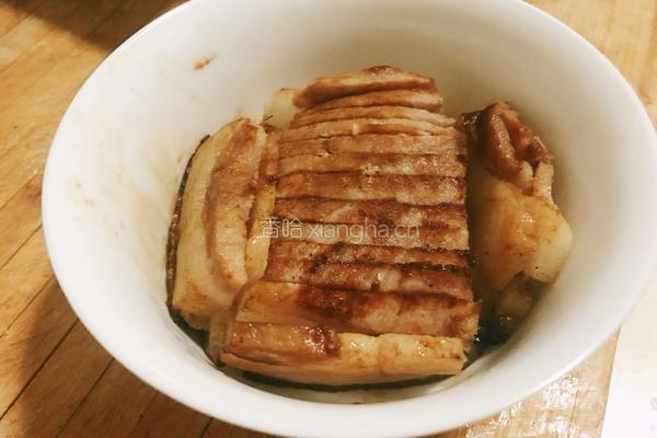梅菜扣肉的做法图解10
