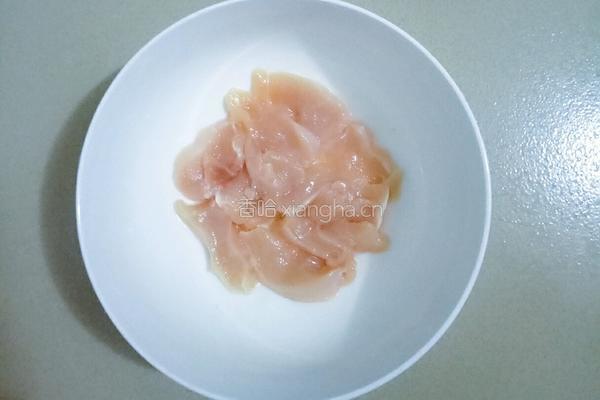鸡胸肉炖阿胶的做法图解2
