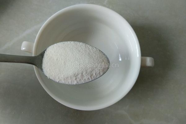 椰香水果小圆子的做法图解3