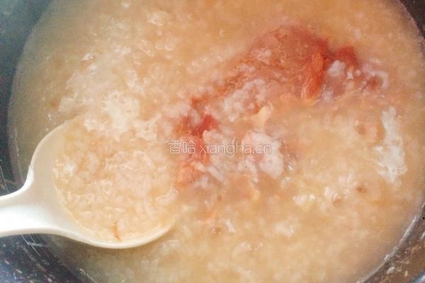 鲜淮山瘦肉粥的做法图解5