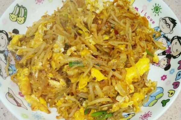 土豆丝炒蛋的做法图解9