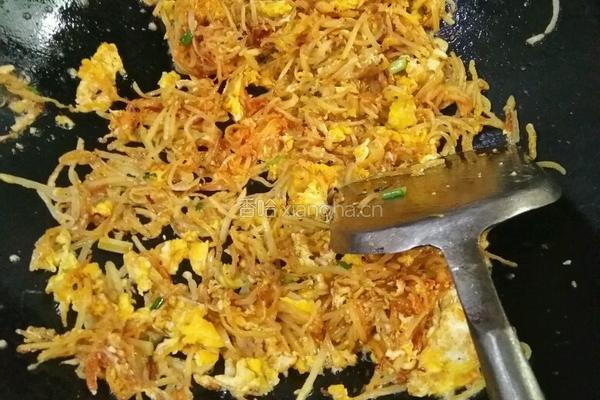 土豆丝炒蛋的做法图解8