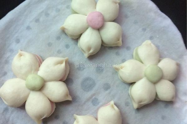 花朵馒头的做法图解5